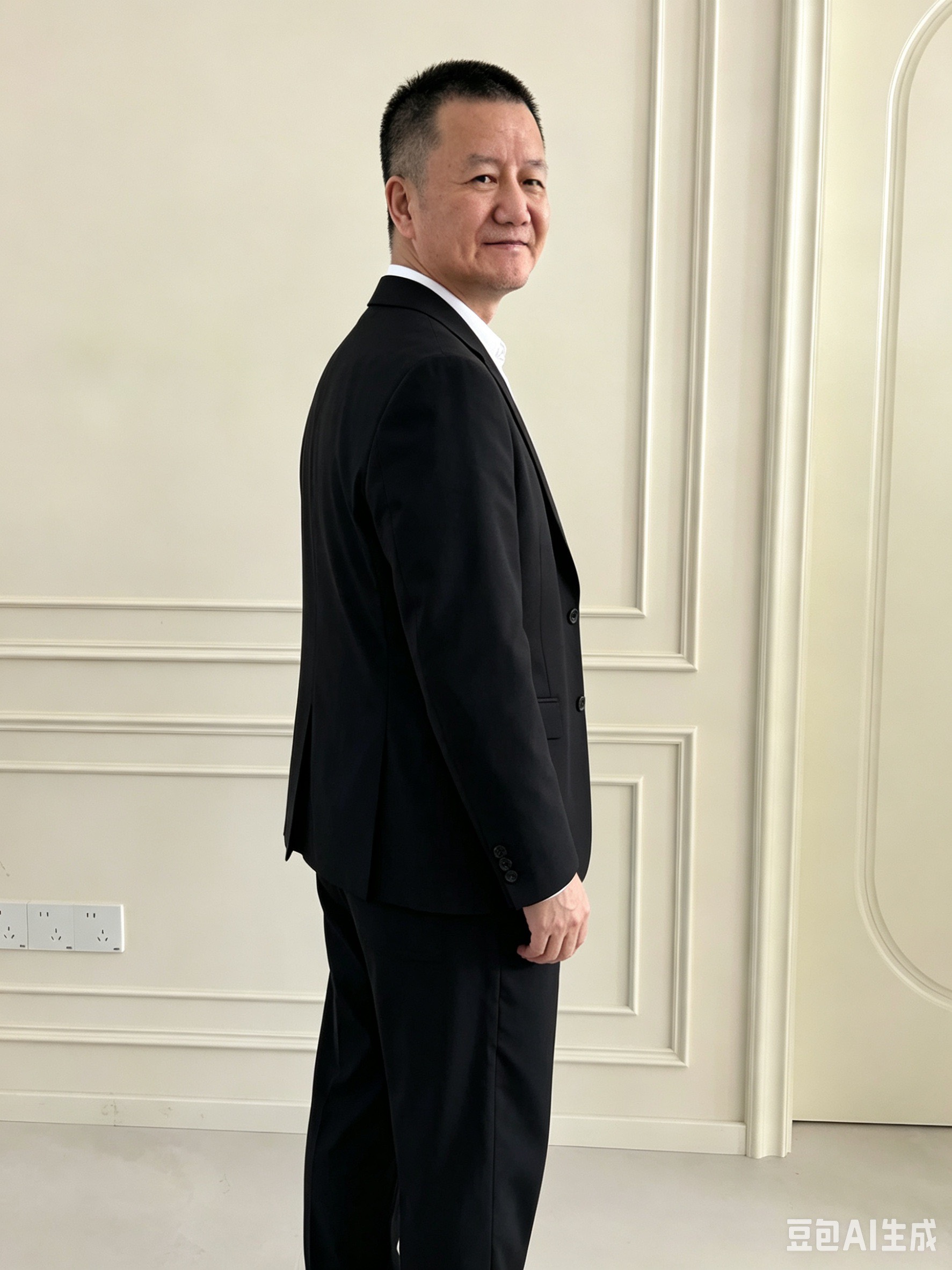 西装男士